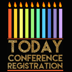Conference registration today