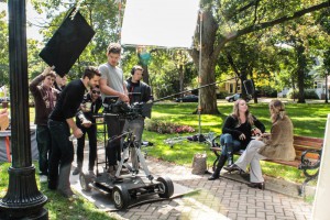 Parachute Productions film shoot