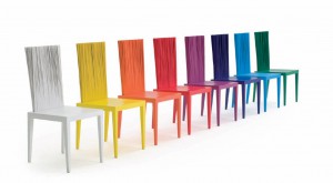 rainbow chairs